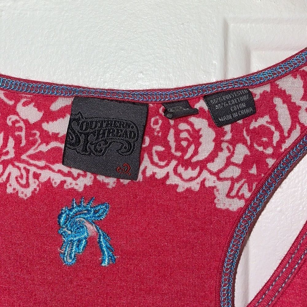 Ladies Tank Top by: Southern Thread - Picture 3 of 7